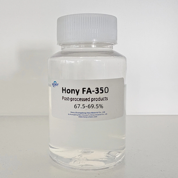 Hony FA-350 Processements finaux modifiés par AMIO sans tissus de vêtements pour hommes APEO